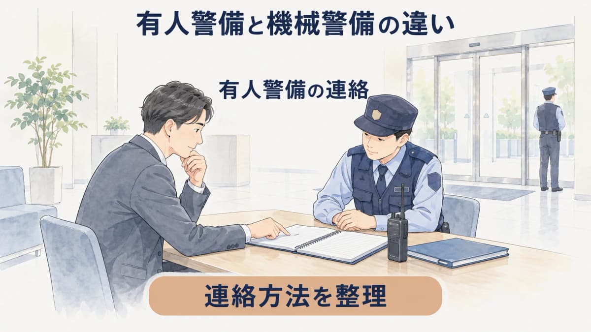 無線機と連絡先一覧で異常時の連絡を整理する図